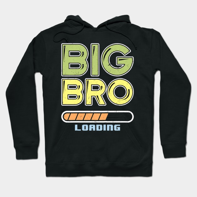 Kids Big Bro Loading Soon to be big Brother 2022 2023 Hoodie by tabbythesing960